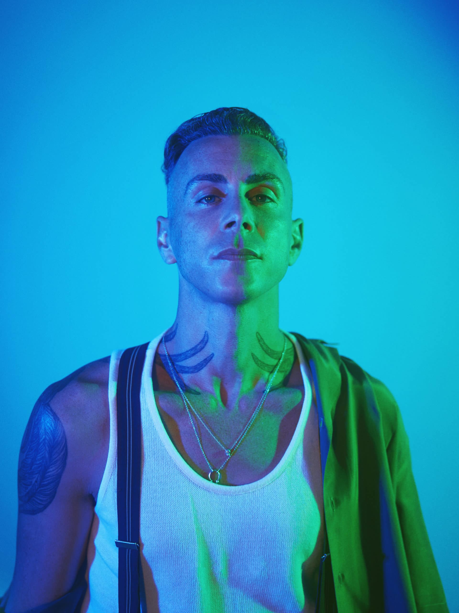 Asaf Avidan photo shooting portrait