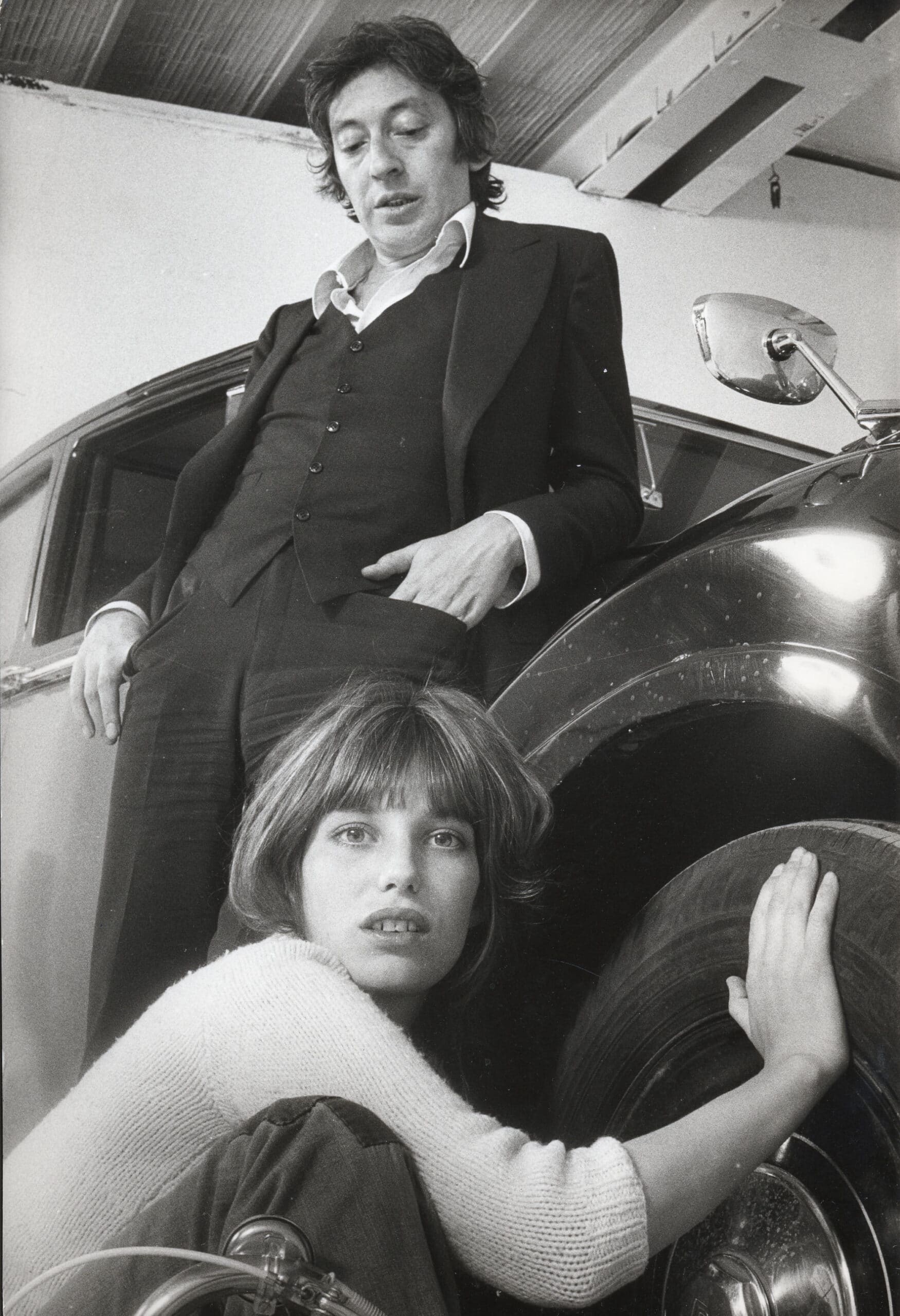 Serge Gainsbourg Jane Birkin shooting photo Histoire de Melody Nelson