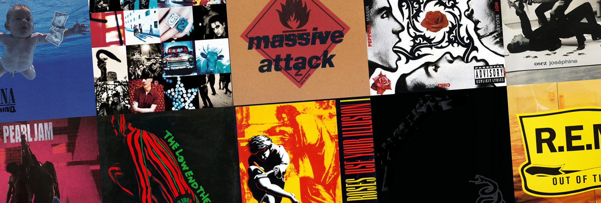 Les 10 albums essentiels de 1991
