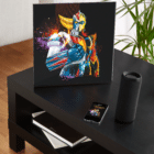 cadre et smartphone iiconi Goldorak xperienz