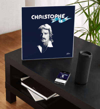 album connecté Christophe Les mots bleus