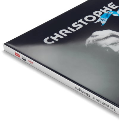 album connecté Christophe Les mots bleus