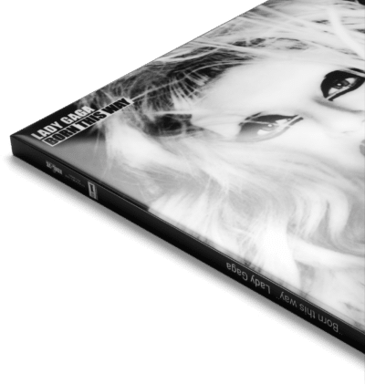 album connecté iiconi Lady GAGA born this way