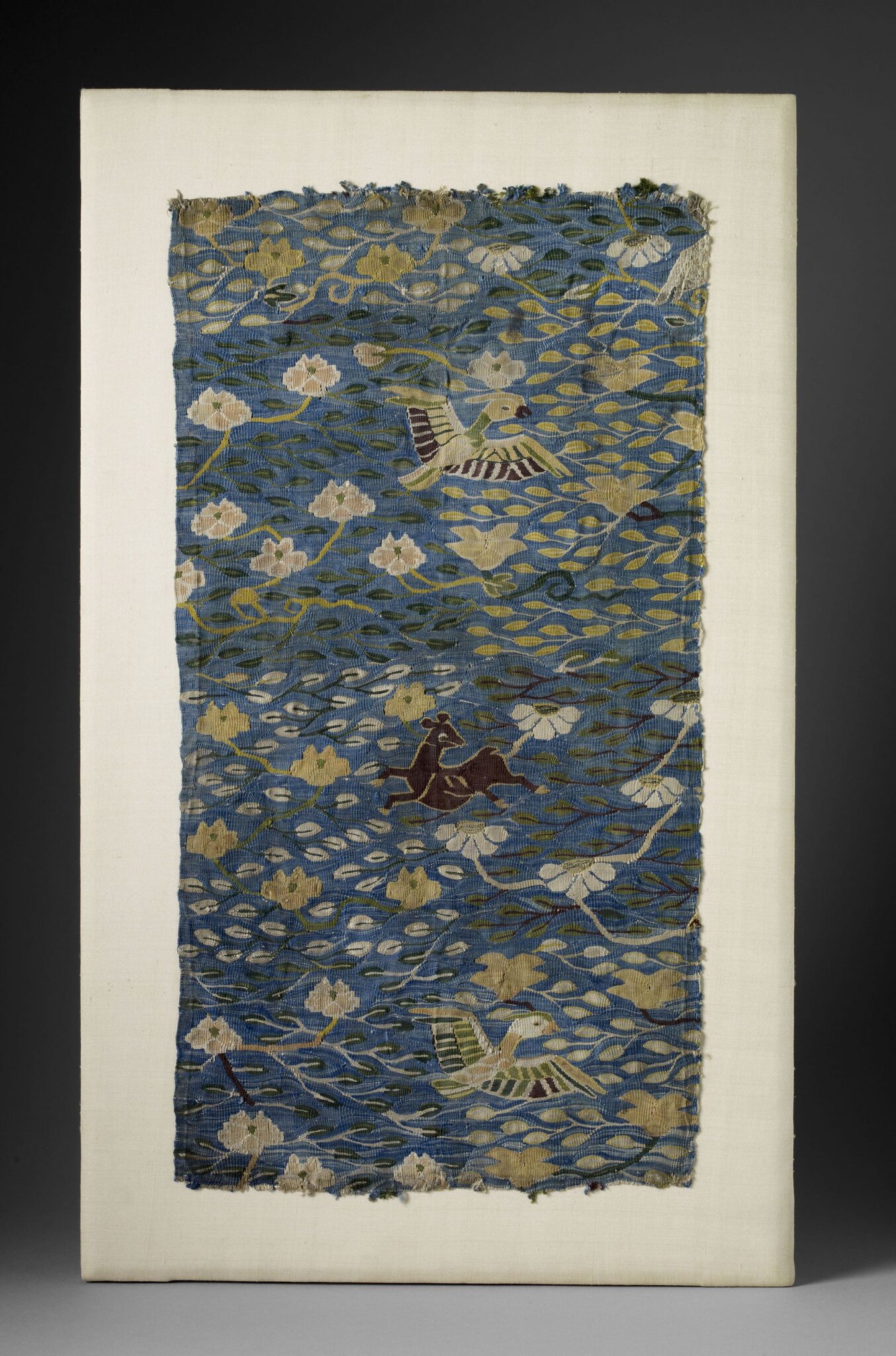 oeuvre musée Guimet tissus