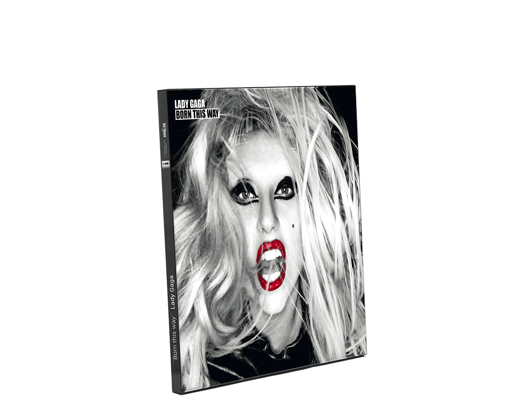 album connecté iiconi Lady GAGA born this way