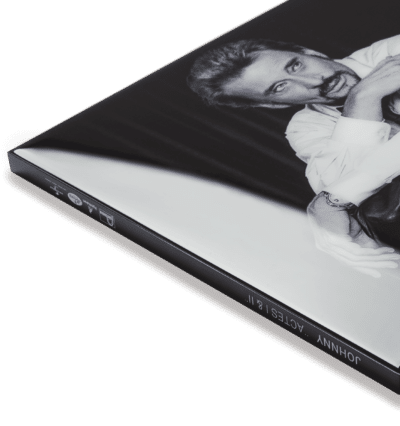 Johnny HALLYDAY Symphoniques Acte I & II édition iiconi cadre connecté