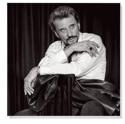 Johnny HALLYDAY Symphoniques Acte I & II édition iiconi cadre connecté